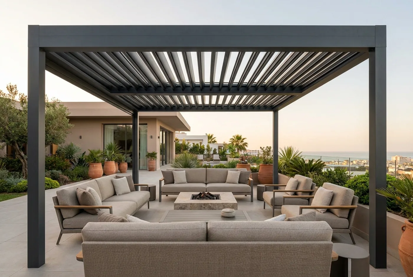 Pergolas bioclimatiques